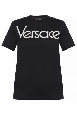 Logo-embroidered t-shirt, zdjęcie 1 Logo-embroidered t-shirt od Versace
